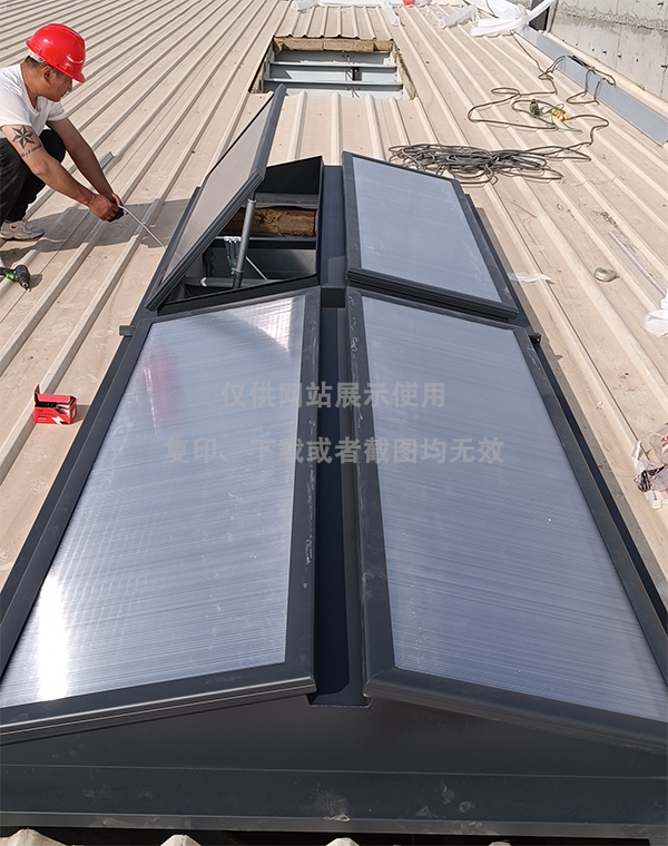 兰州王老吉生产车间银川排烟天窗