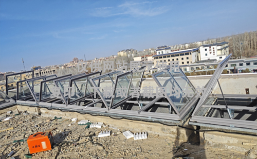 敦煌博物馆银川排烟天窗