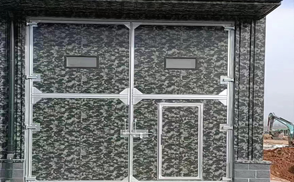 银川工业平开门