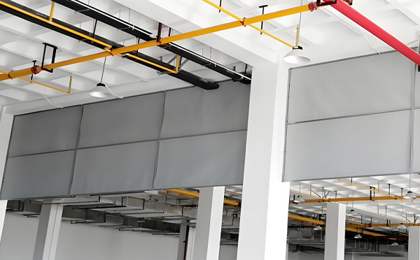 商场防烟分区常闭节点:银川挡烟垂壁高度与控制器接线图解 商场防烟分区常闭节点:银川挡烟垂壁高度与控制器接线图解