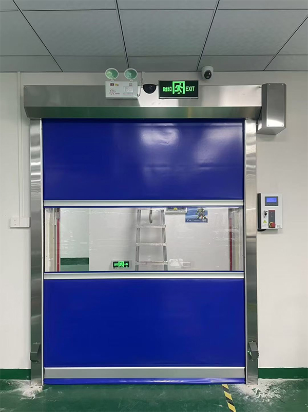 银川快速银川卷帘门在冷链物流仓储区的应用实践